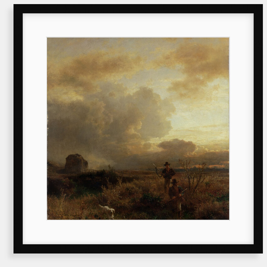 Clearing Thunderstorm in the Countryside, 1857 by Oswald Achenbach
