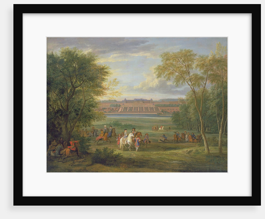 The Chateau of Saint Germain by Adam Frans van der Meulen