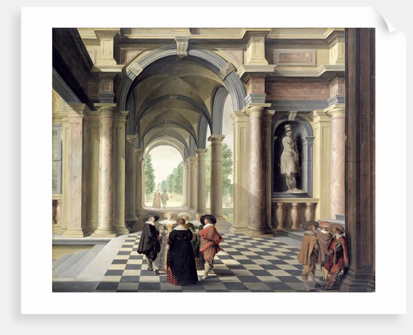 A Renaissance Hall by Dirck van Delen