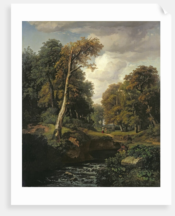 Landscape, 1850 by August Weber