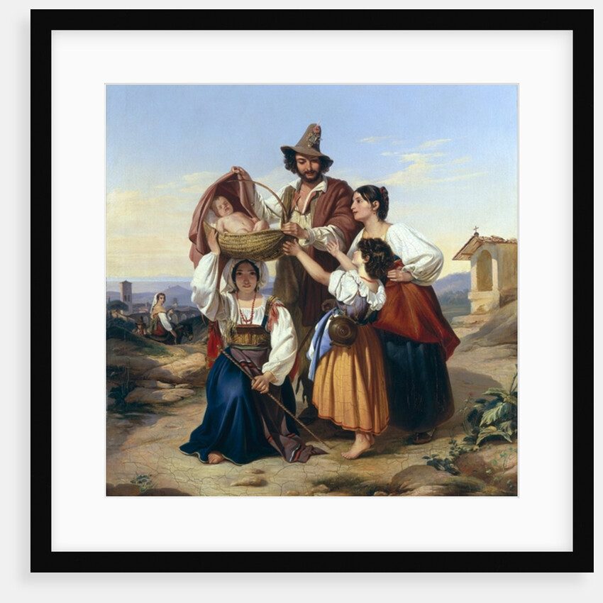 Italian Herdsman, 1835 by Leopold Pollak