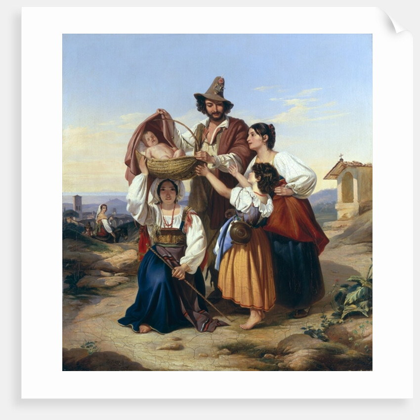 Italian Herdsman, 1835 by Leopold Pollak