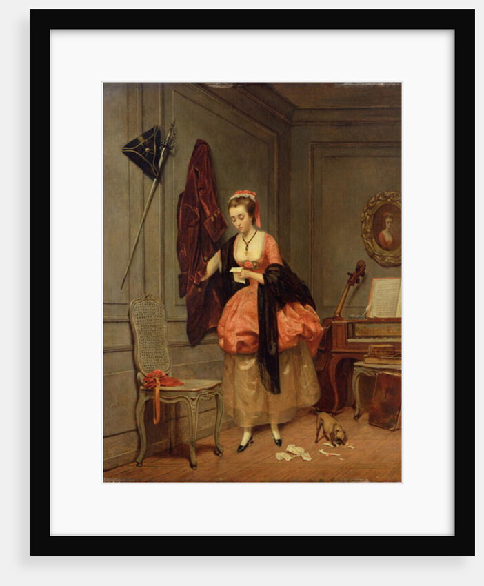 The Beloved Mistress, 1846 by Louis Coulon