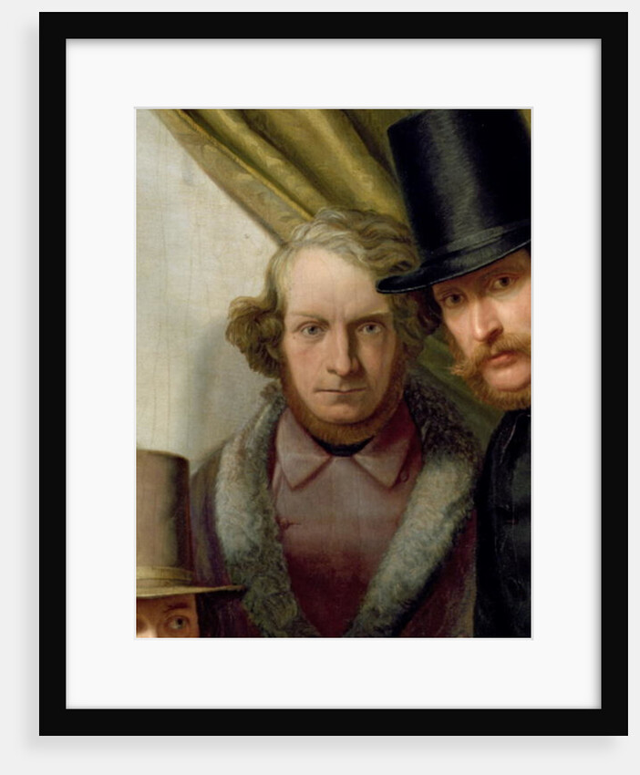 The Members of the Hamburg Artist's Club, 1840 by Gunther Gensler