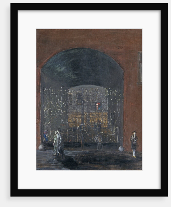 Street scene by Joachim Ringelnatz