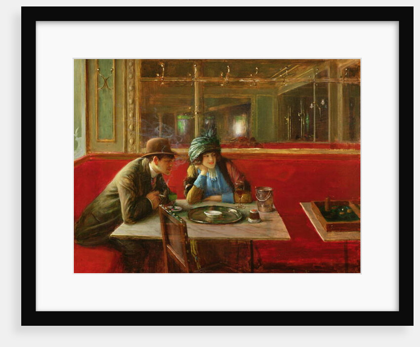 At the Cafe by Jean Beraud