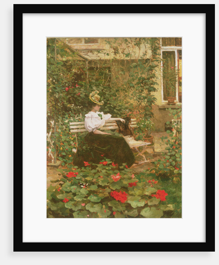 Flowers on the Terrace by Victor Gilsoul