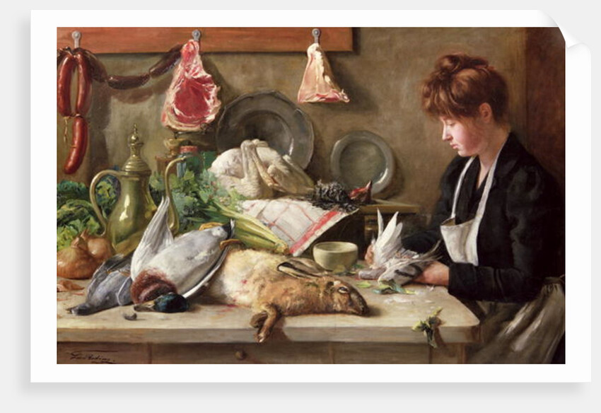 Plucking the Pigeon by Leon Reding