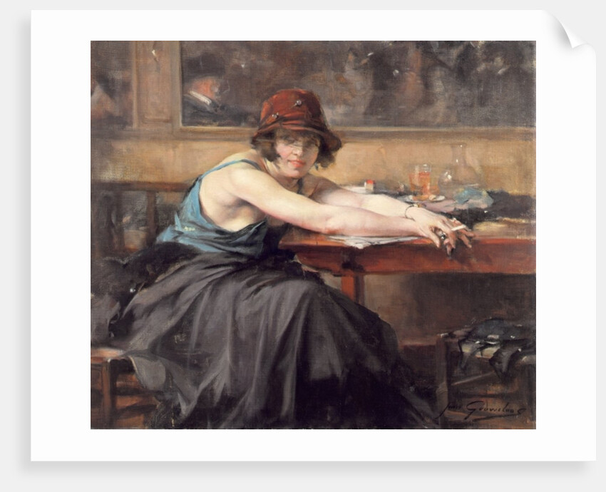 In the Cafe by Jean Gouweloos