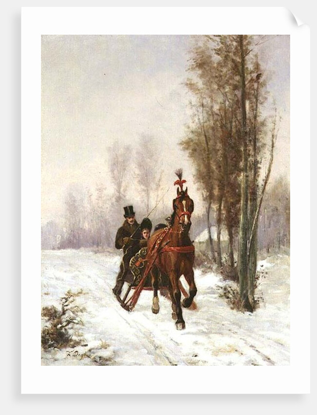 The Sledge by Francois Duyck