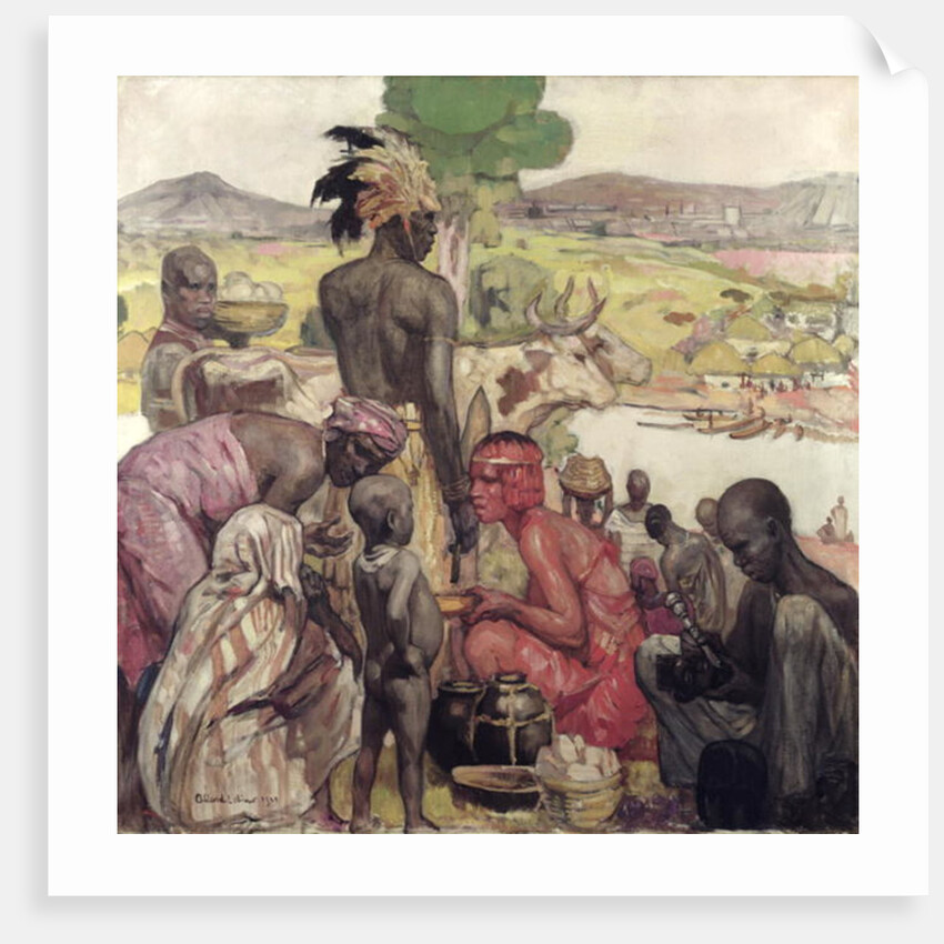 Matadi, 1929 by Fernand Allard L'Olivier