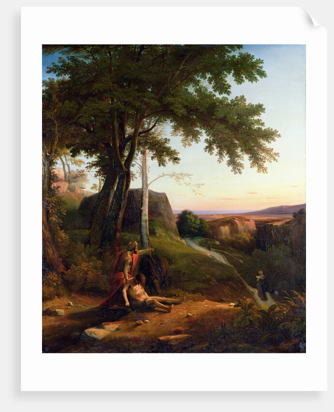 The Good Samaritan, 1834 by Theodore Caruelle d' Aligny