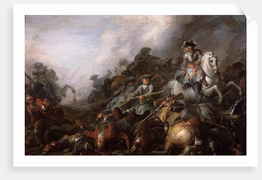 The Cavalry Charge by Charles Parrocel