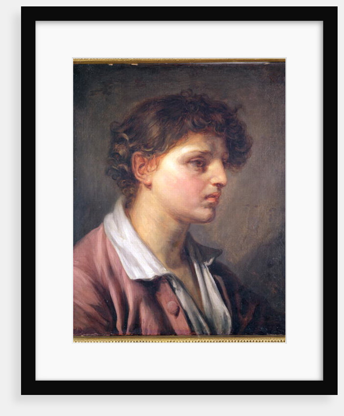 Portrait of a Young Man by Jean Baptiste Greuze