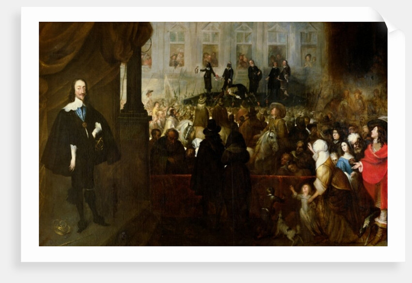 Execution of Charles I at Whitehall, January 30th, 1649 by Gonzales (attr.to) Coques