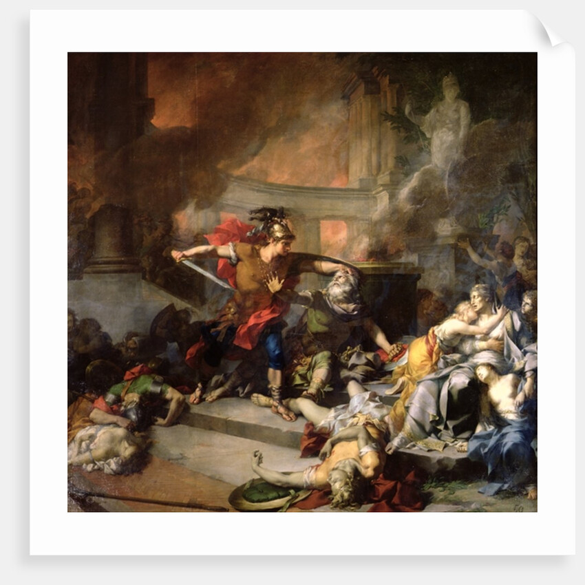 The Death of Priam, 1785 by Jean-Baptiste Regnault