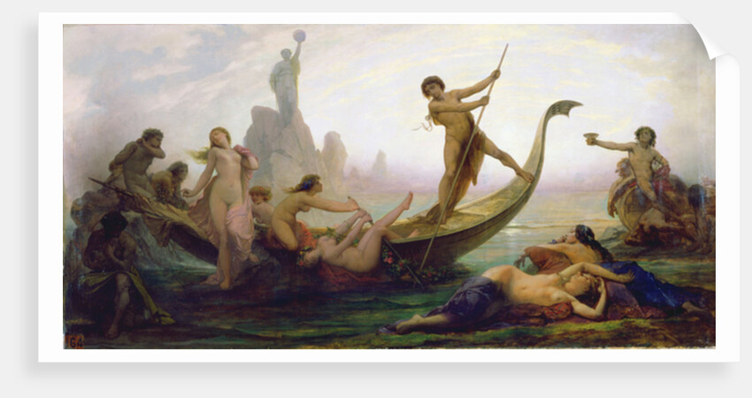 The Pitfalls of Life by Auguste Barthelemy Glaize