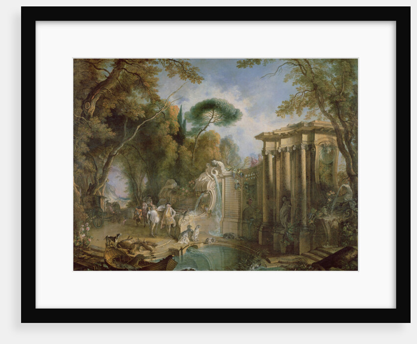 Parc de Marly by Jacques de Lajoue