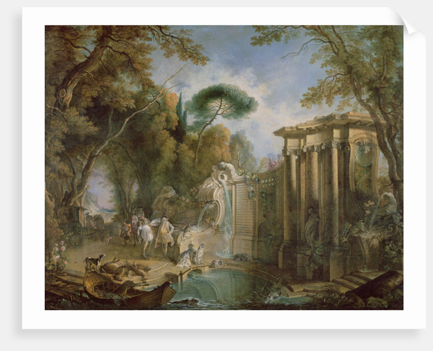 Parc de Marly by Jacques de Lajoue