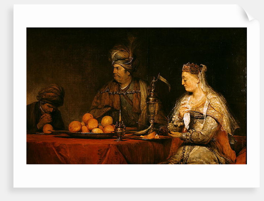 Haman and Ahasuerus at the Feast of Esther by Aert de Gelder