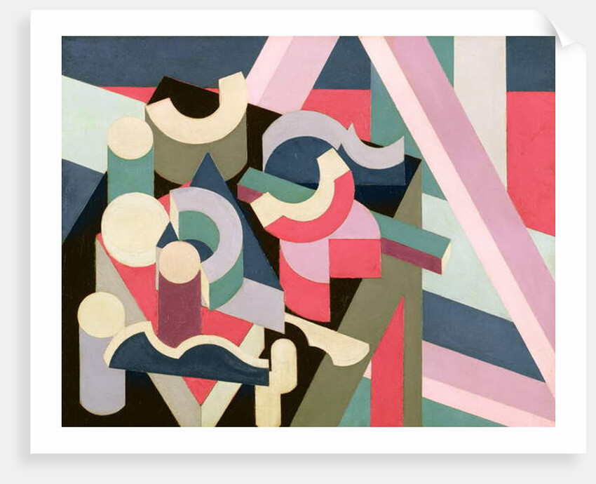 Cube Composition #1, 1925-26 by Patrick Henry Bruce