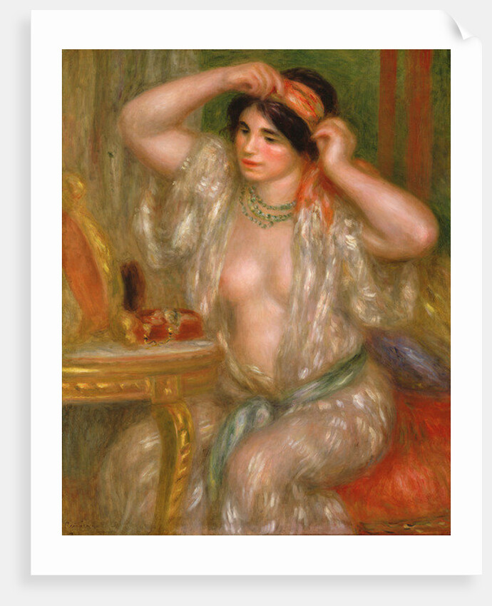 Gabrielle at the Mirror, 1910 by Pierre Auguste Renoir