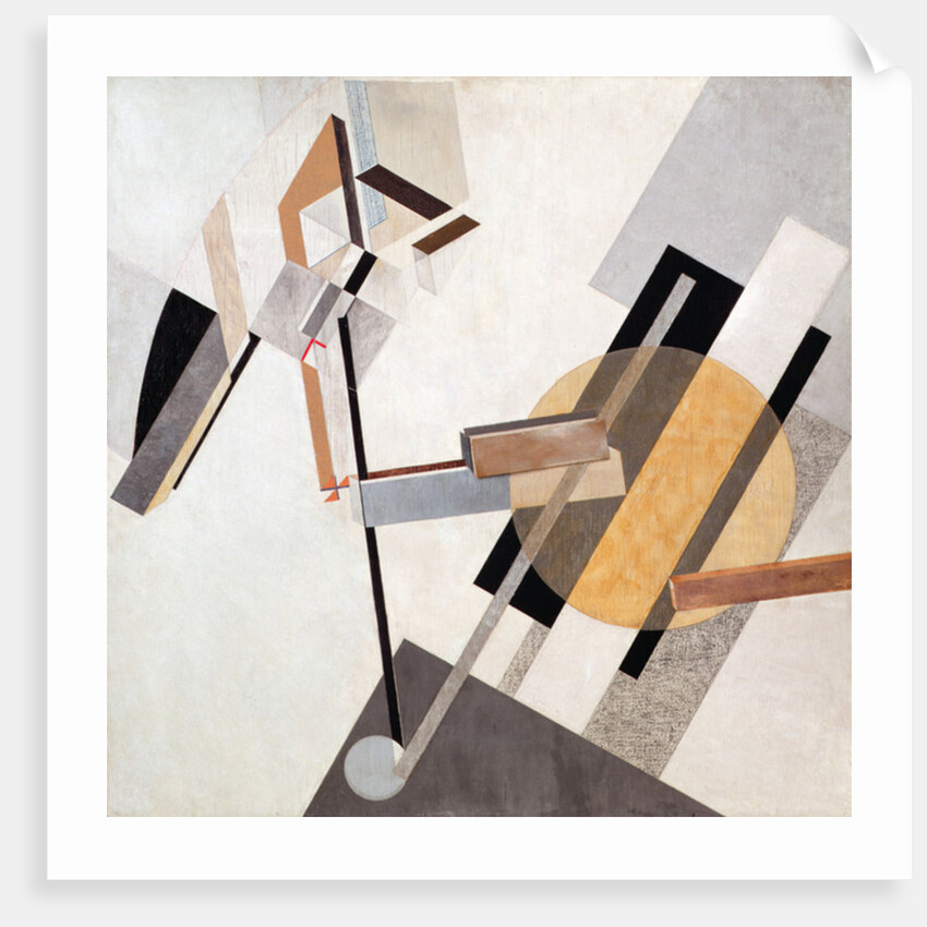 Proun-19-D, 1920 by Eliezer Markowich Lissitzky