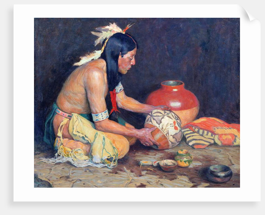 The Potter by Eanger Irving Couse