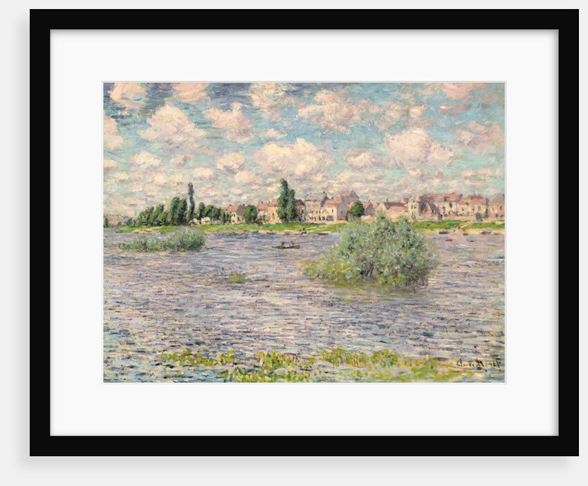 Seine at Lavacourt by Claude Monet