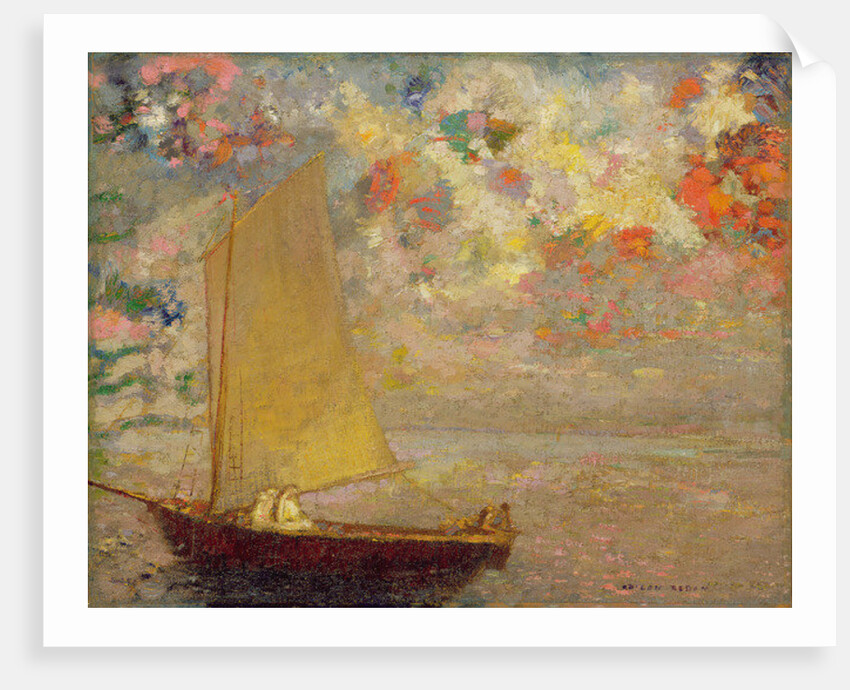 Sailboat, 1905 by Odilon Redon