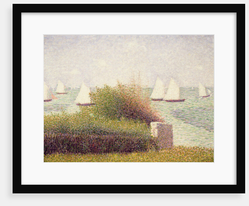 La Rade de Grandcamp', 1885 by Georges Pierre Seurat