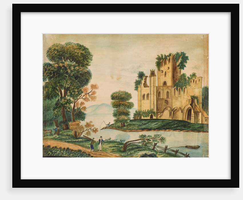 View of a castle by American School