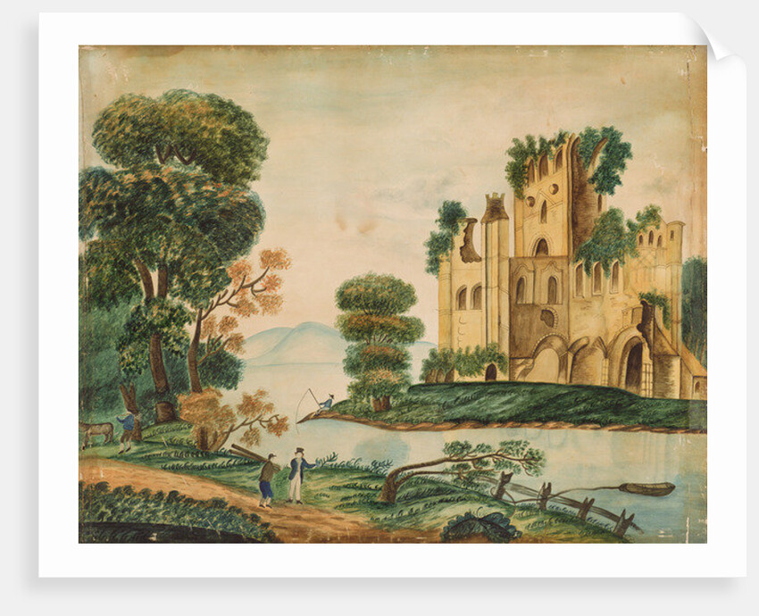 View of a castle by American School