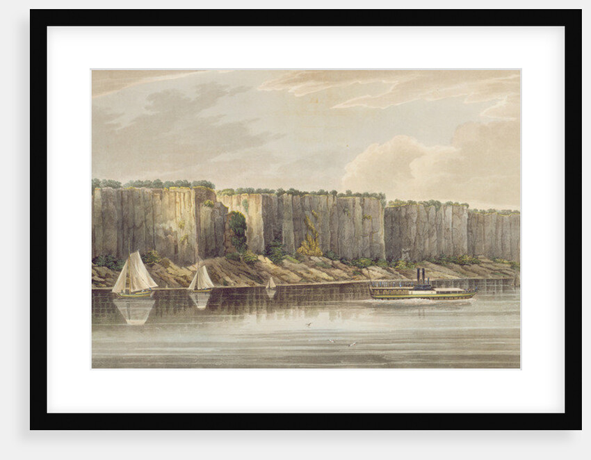 Palisades, no.19 of the Hudson River Portfolio by William Guy Wall