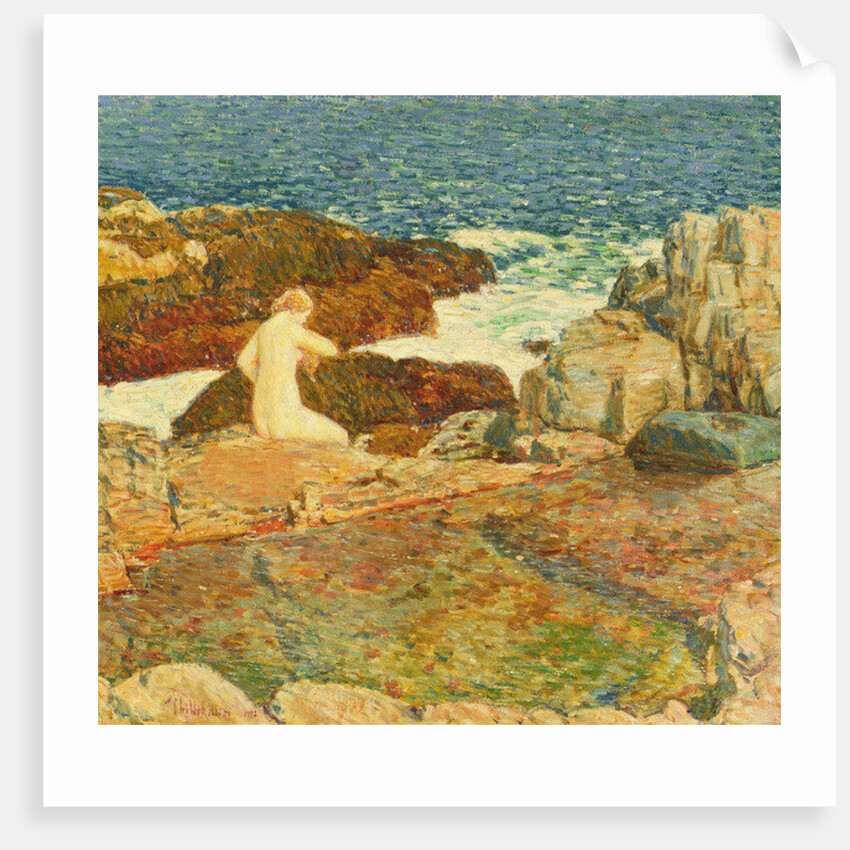 East Headland Pool, 1912 by Childe Frederick Hassam