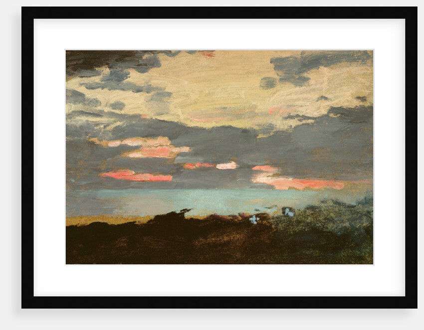 Sunset, Saco Bay by Winslow Homer