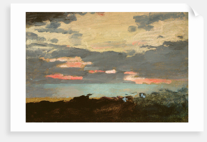 Sunset, Saco Bay by Winslow Homer