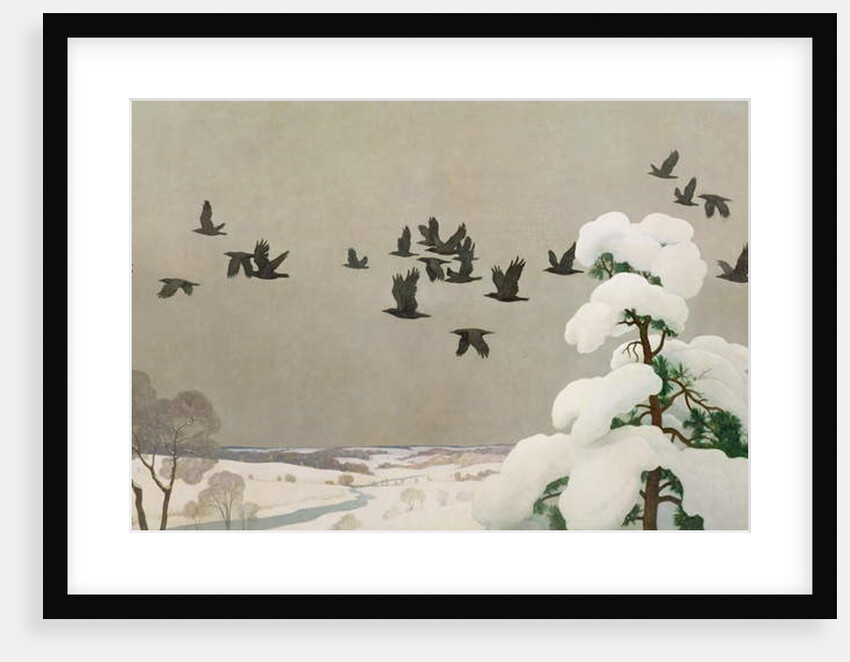 Crows in Winter, 1941 by Newell Convers Wyeth