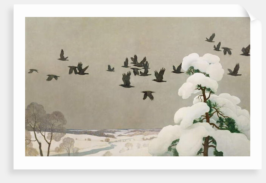 Crows in Winter, 1941 by Newell Convers Wyeth