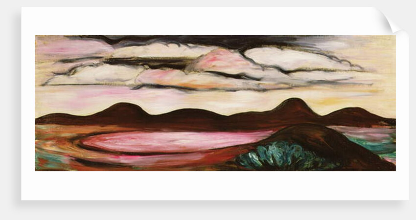 New Mexico Recollection, 1923 by Marsden Hartley