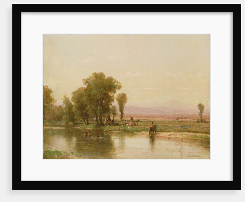 Encampment on the Platte River, 1865 by Thomas Worthington Whittredge