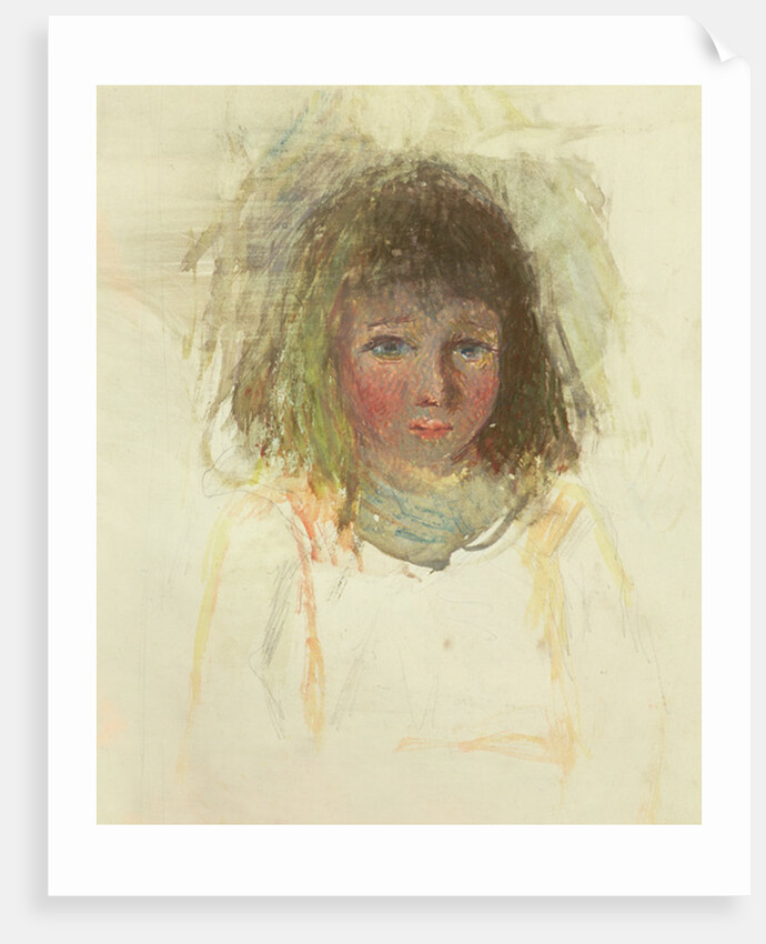 The Artist's Son Georges, detail, c.1880 by Camille Pissarro