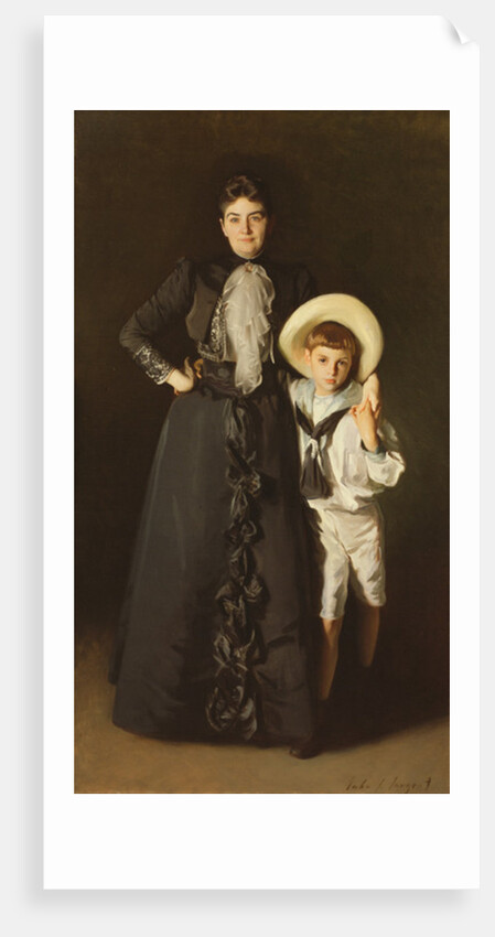 Portrait of Mrs. Edward L. Davis and her Son, Livingston Davis, 1890 by John Singer Sargent