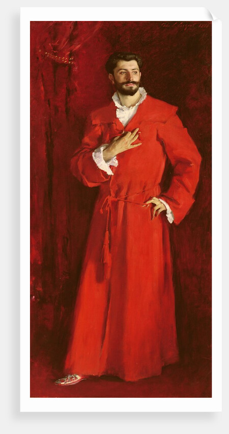 Dr. Pozzi at Home, 1881 by John Singer Sargent