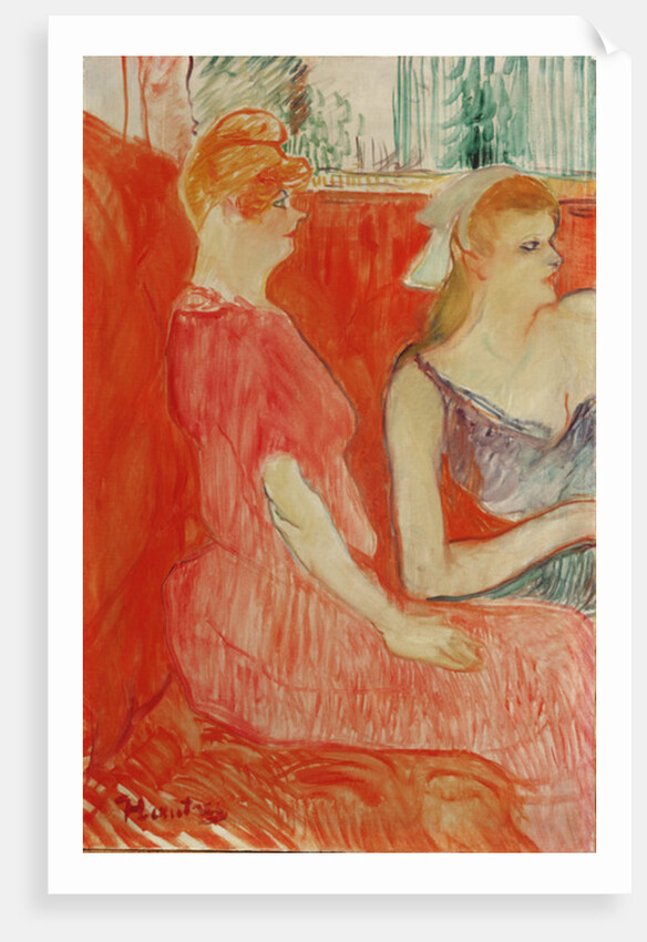 Study for 'In the Salon on the Rue des Moulins', 1894 by Henri de Toulouse-Lautrec