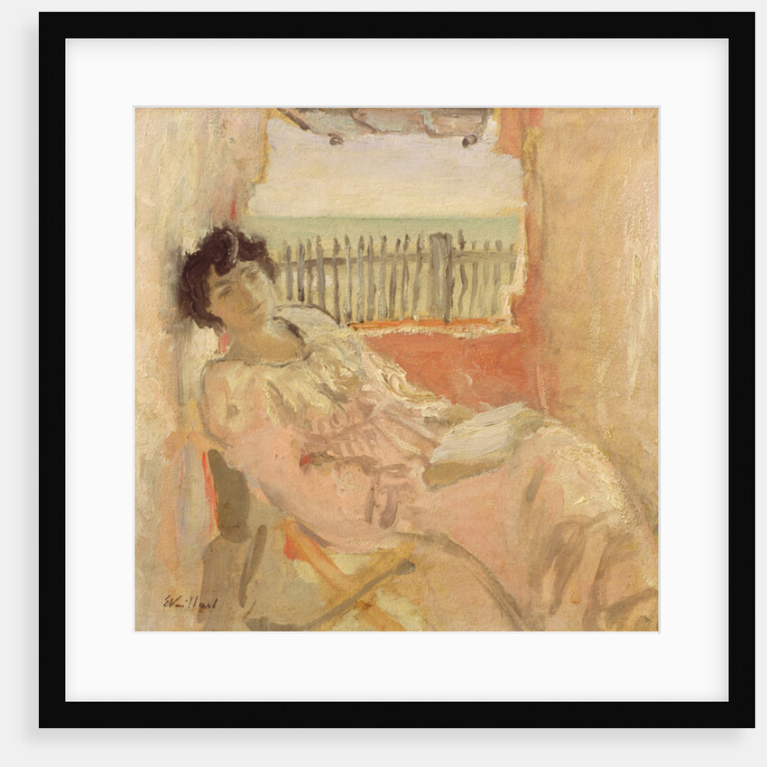 Madame Hessel at the Seashore, 1904 by Edouard Vuillard