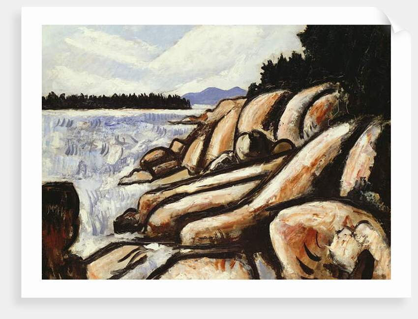 City Point, Vinalhaven, 1937-38 by Marsden Hartley