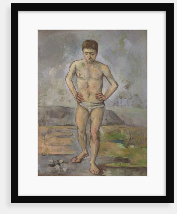 The Bather, c.1885 by Paul Cezanne