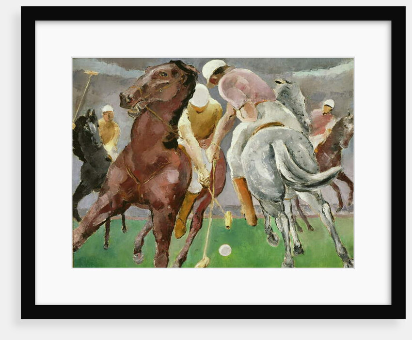 Polo Players, 1934 by Robert Hallowell