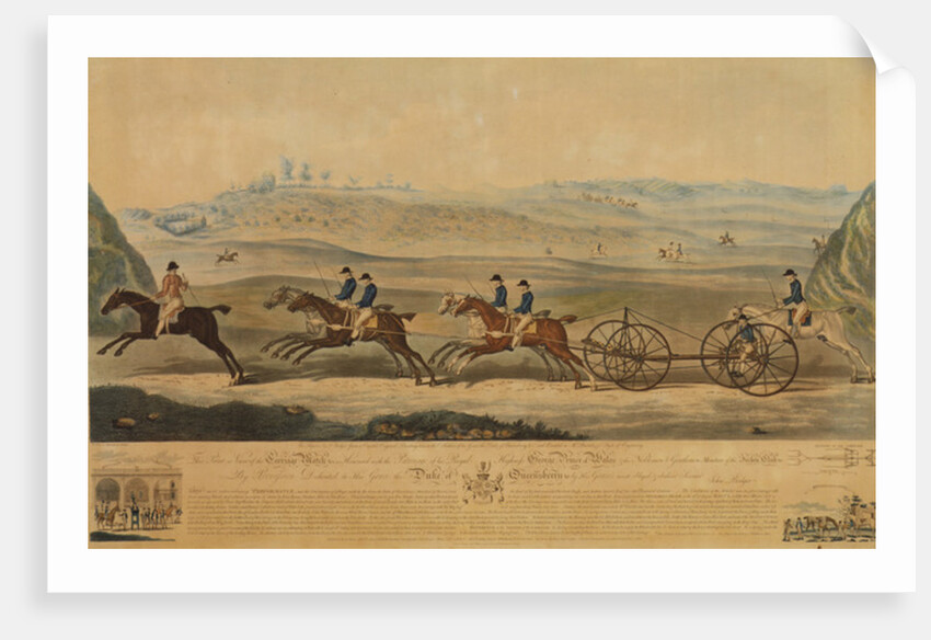 View of the Carriage Watch, 1789 by J. Bodger
